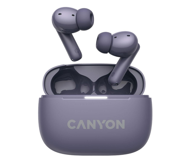CANYON OnGo TWS-10 ANC+ENC Fioletowe CNS-TWS10PL - 1261522 - zdjęcie
